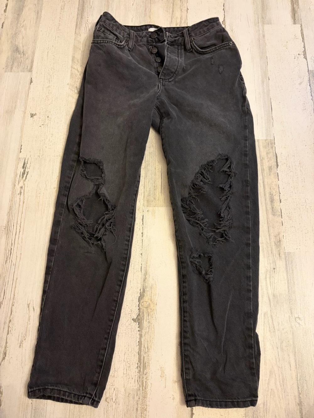 Forever 21 distressed jeans